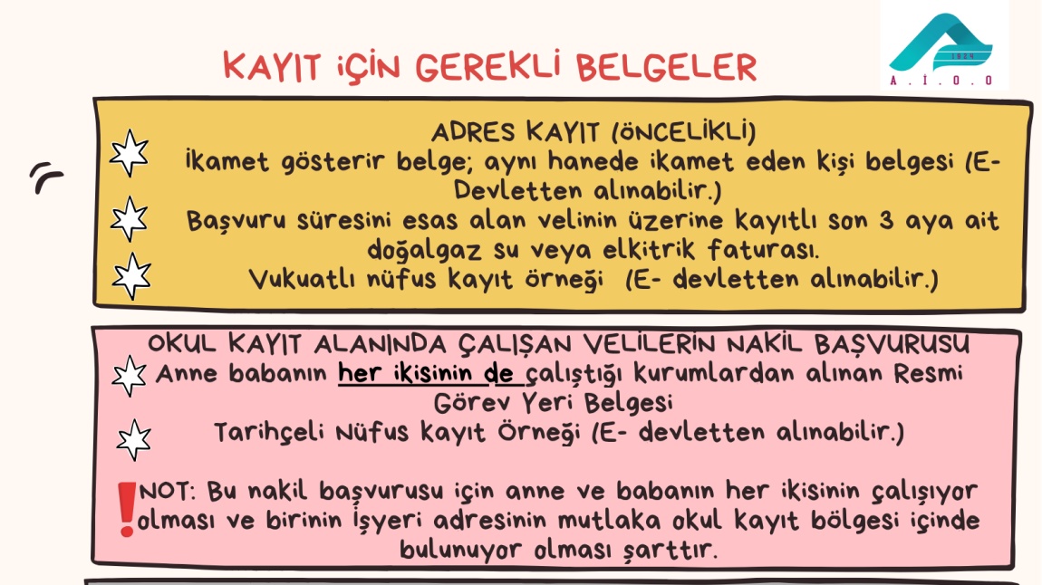 2025-2026 Eğitim Öğretim Yılı Kayıt
